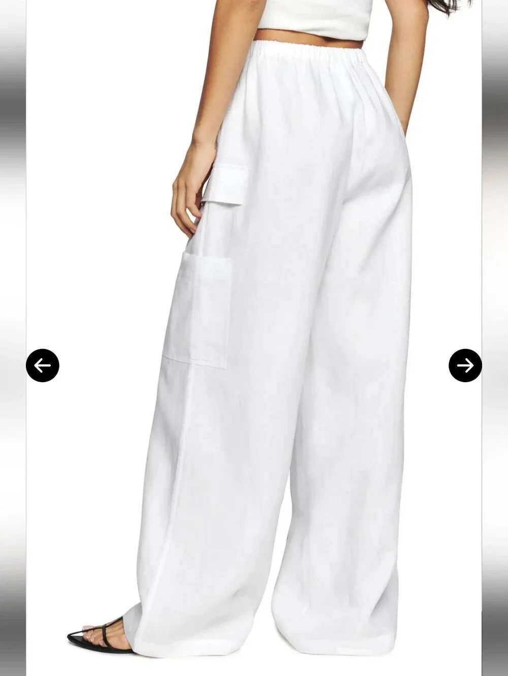 Reformation Ethan Linen Pant